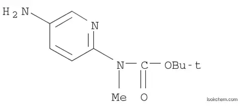 Molecular Structure of 1039055-46-3 (TERT-BUTYL-5-AMINOPYRIDIN-2-YLMETHYLCARBAMATE)